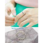 Breaded Silver Ring