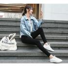 Fleece-lined Skinny Pants (various Designs)