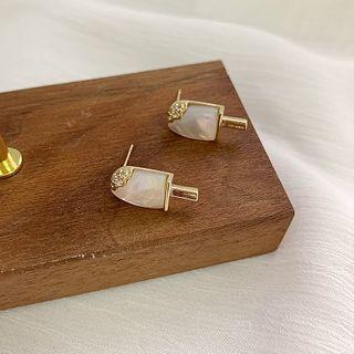 Shell Popsicle Earring Gold - One Size