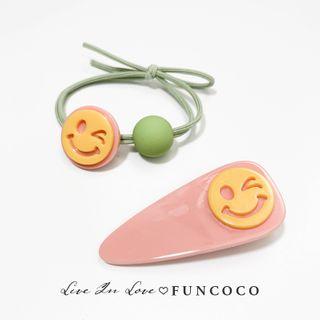Set: Hair Clip & Tie