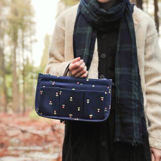 Printed Zip Bag Organizor