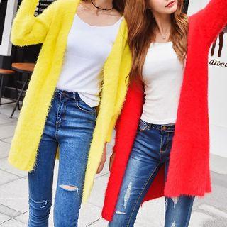 Open Front Knit Coat