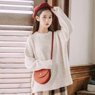 Melange Sweater Almond - One Size