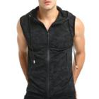 Camouflage Hooded Vest