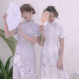 Traditional Chinese Short-sleeve Dress