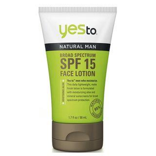Yes To - Yes To Naturals Mens Spf 15 Face Lotion 50ml 1.7oz / 50ml