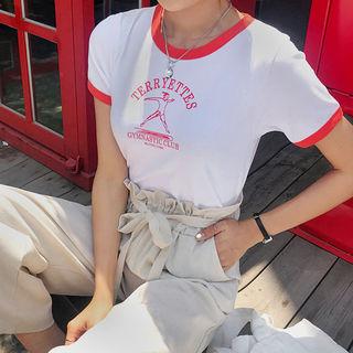 Printed Ringer T-shirt
