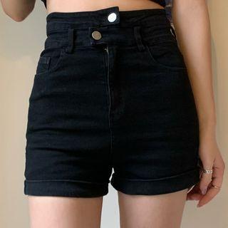 Elbow-sleeve Blouse / Hot Pants