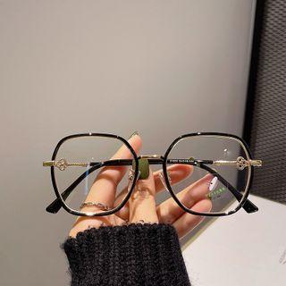 Geometric Resin Eyeglasses