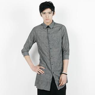 3/4-sleeve Long Shirt