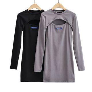 Set: Long-sleeve Shrug + Tank Dress