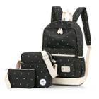 Set Of 3: Polka Dot Backpack + Crossbody Bag + Zip Pouch