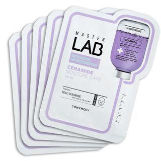 Tonymoly - Master Lab Real Mask Sheet Set 5 Pcs - 4 Types Ceramide - 5 Pcs