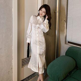 Sheath Midi Shirtdress