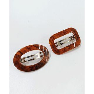 Round / Square Hair Barrette