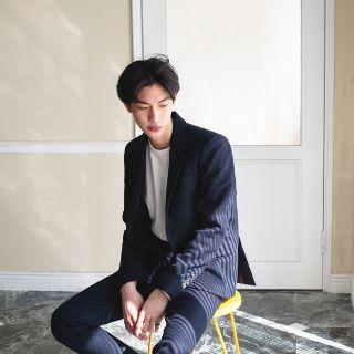 Set: Single-button Jacket + Trousers