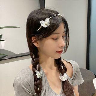 Butterfly Hair Clip / Bead Strap