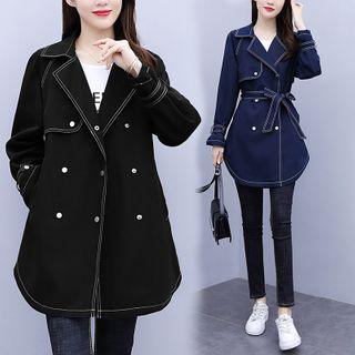 Double Breasted Sashed Jacket
