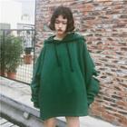 Cut Out Oversized Hoodie
