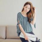 Mini Triangle Printed Blouse