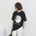Moon Print T-shirt