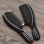 Horn Hair Comb 869 - Black - 15cm X 4.5cm