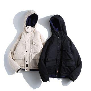 Embroidered Cargo Jacket