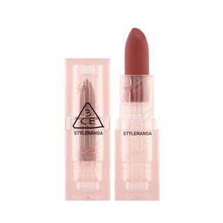 3ce - Soft Matte Lipstick Clear Layer Cool Edition - 3 Colors Hazy Rose