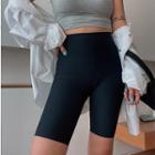 High Waist Plain Sports Leggings / High Waist Plain Sports Shorts