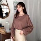 Long-sleeve Relaxed-fit T-shirt