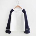 Raglan Long-sleeve T-shirt White - One Size