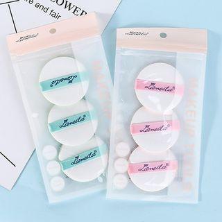 Set: Powder Puff As Shown In Figure - One Size