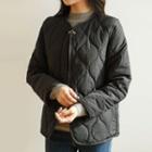 Coral-fleece Lined Padded Jacket