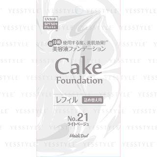 Popberry - Heididorf Marble Cake Foundation (refill) (#21 Light Beige) 13g