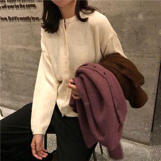 Notch-neck Cardigan