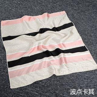 Dotted Satin Square Scarf (50*50cm)