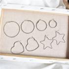 Heart / Hoop Alloy Earring (various Designs)