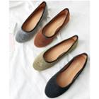 Glitter Fabric Flats