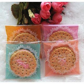 Bow Print Bakery Packing Bag