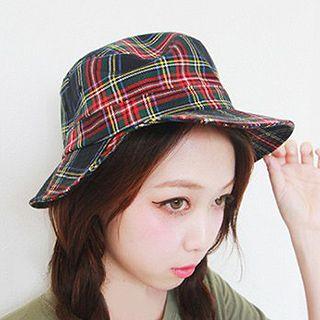 Plaid Bucket Hat
