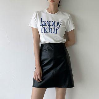 Happy Hour Letter T-shirt