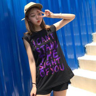Sleeveless T-shirt (various Design)