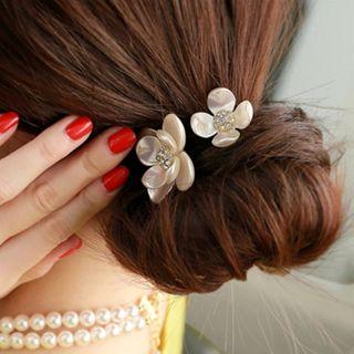 Flower Hair Tie / Hair Pin