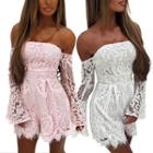 Strapless Lace Playsuit