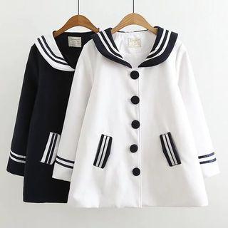 Collared Woolen Coat