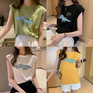 Cartoon Tank Top T Shirt