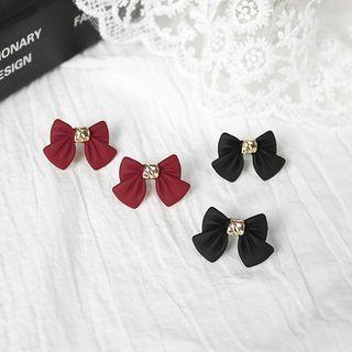 Bow Alloy Earring