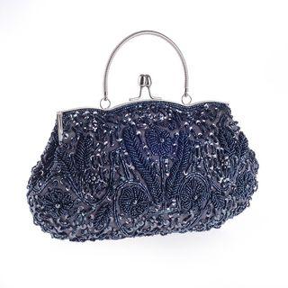 Sequined Beaded Evening Clutch