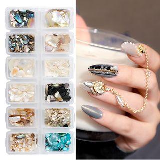 Set Of 12: Nail Art Decoration