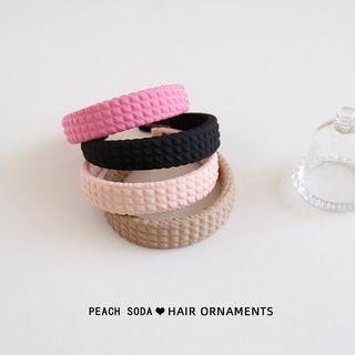 Textured Face Wash Headband